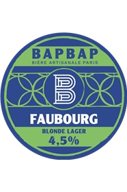 BAPBAP FAUBOURG PILS 4.5° F30L